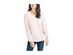 Nautica V-Neck Shirt (M) White