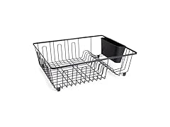 Smart Design Dish Drainer Rack Large