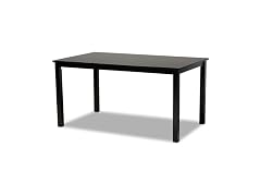Baxton Eveline Dining Table, Espresso