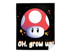 Oh, Grow Up! Mink Fleece Blanket