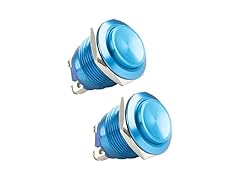  Push Button Switch 19MM 2Pk Momentary