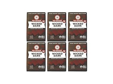 $22.99, Was $37.81, 39% Off! Taza Amaze Bar 95% Dark Wicked 6ct 2.5oz dealfomo