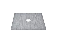 Shower Curb Kit, 72"x72" Shower Pan Kit with