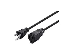 Monoprice 105300 10ft 16AWG Power Extension Cord Cable