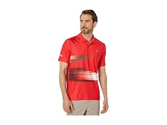 Lacoste Men Short Sleeve Graphic Fire Ball (Open Box)