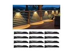 Brightown 12 Pack Solar Lights Outdoor