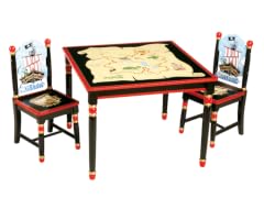 Hand Painted Table & Chairs