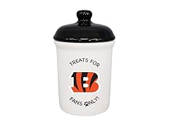 BENGALS Pet Treat Ceramic Canister