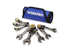 WORKPRO 8-piece Stubby Wrench Set,Metric