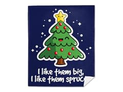 Big and Sprucey Mink Fleece Blanket