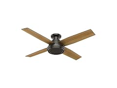 Hunter Fan 52 inch Low Profile Modern Ceiling Fan