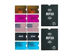 WUOJI RFID Blocking Credit Card Sleeves