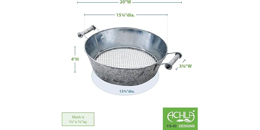 Achla Designs Compost Sifter Screen
