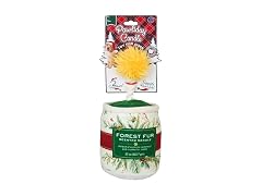 Bow Wow Pet Holiday Candle Rope & Plush Squeaky Dog Toy