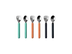 Boon Chow Toddler Silicone Utensil Set