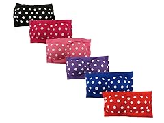 6Pk Polka Dot Bandeaus