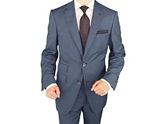 Bianco B Italian 2pc Ticket Pocket Suit