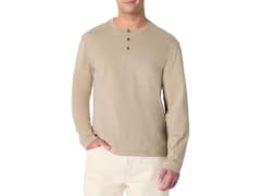 Amazon Essentials Men Long-Sleeve Henley Shirt
