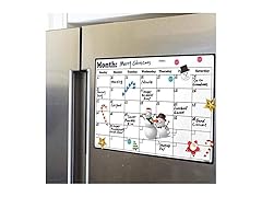 Fridge Calendar Magnetic Dry Erase Calendar Whiteboard