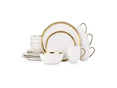 Stone Lain Modern Poreclain 16 Piece Dinnerware Set