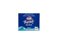 Clorox Fraganzia Fabric Softener Dryer Sheets, Ocean