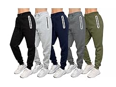 Womens Fleece-Lined Zip Joggers