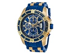 Invicta Men's Pro Diver Chronograph Silicone/Poly Bracelet Watch