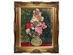 Van Gogh -Still Life Vase w/Rose-Mallows