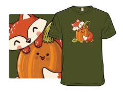 A Fox Jumps Over A Lazy Pumpkin