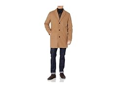 Dockers Men (S) Henry Wool Blend Top Coat