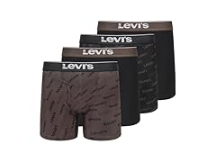 Levi's Men's 4-Pack Microfiber Boxer Brief