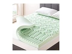 Mellow 4" 5-Zone Memory Foam Mattress Twin Topper