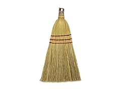 Genuine Joe Whisk Broom, Metal Hang Ring