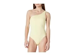 Amazon Essentials Women (M) Swimsuit Light Yellow