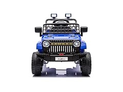 12V Ride On Car for Kids Electric Vehicle Dark Blue
