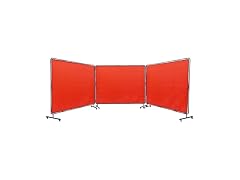 Welding Screen with Frame, 6' x 8' 3 Panel