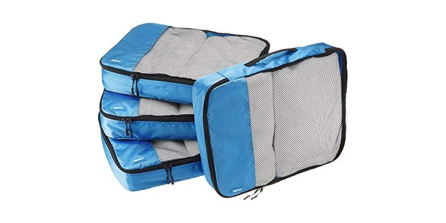 AmazonBasics 4-Piece Packing Cube Set