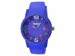 CRAYO Festival Unisex Watch w/ Date - Purple