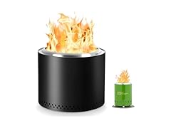 Red Mountain Valley 19'' Portable Wood Burning Smokeless Fire Pit