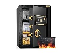 ADIMO BGX-M/D-55L 2.1 Cuft Steel Home Safe