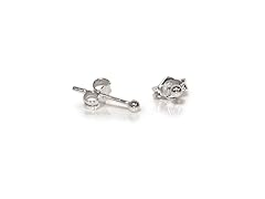 Solid Sterling Silver Ball Studs
