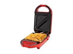 Tasty Mini Sandwich Maker Red