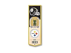 PITTSBURGH STEELERS 6x19 Banner Heinz