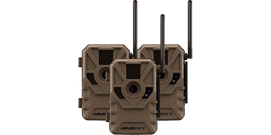 (3 PACK) Muddy Manifest 2.0 Cellular Trail Camera