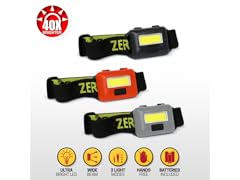 Aduro Tactical Headlamp 3 Pc Set