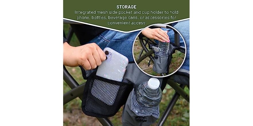 TIMBER RIDGE Aluminum Collapsible Chair