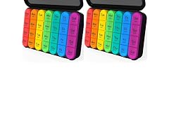 TheraRx Large Weekly Pill Organizer 2 Pack