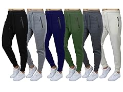 3Pk Womens Fleece Jogger Pants