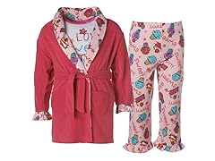 Yummy Dreams 3-Pc Robe & PJ Set (4T-6)