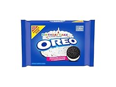 OREO Birthday Cake Creme Chocolate Sandwich Cookies